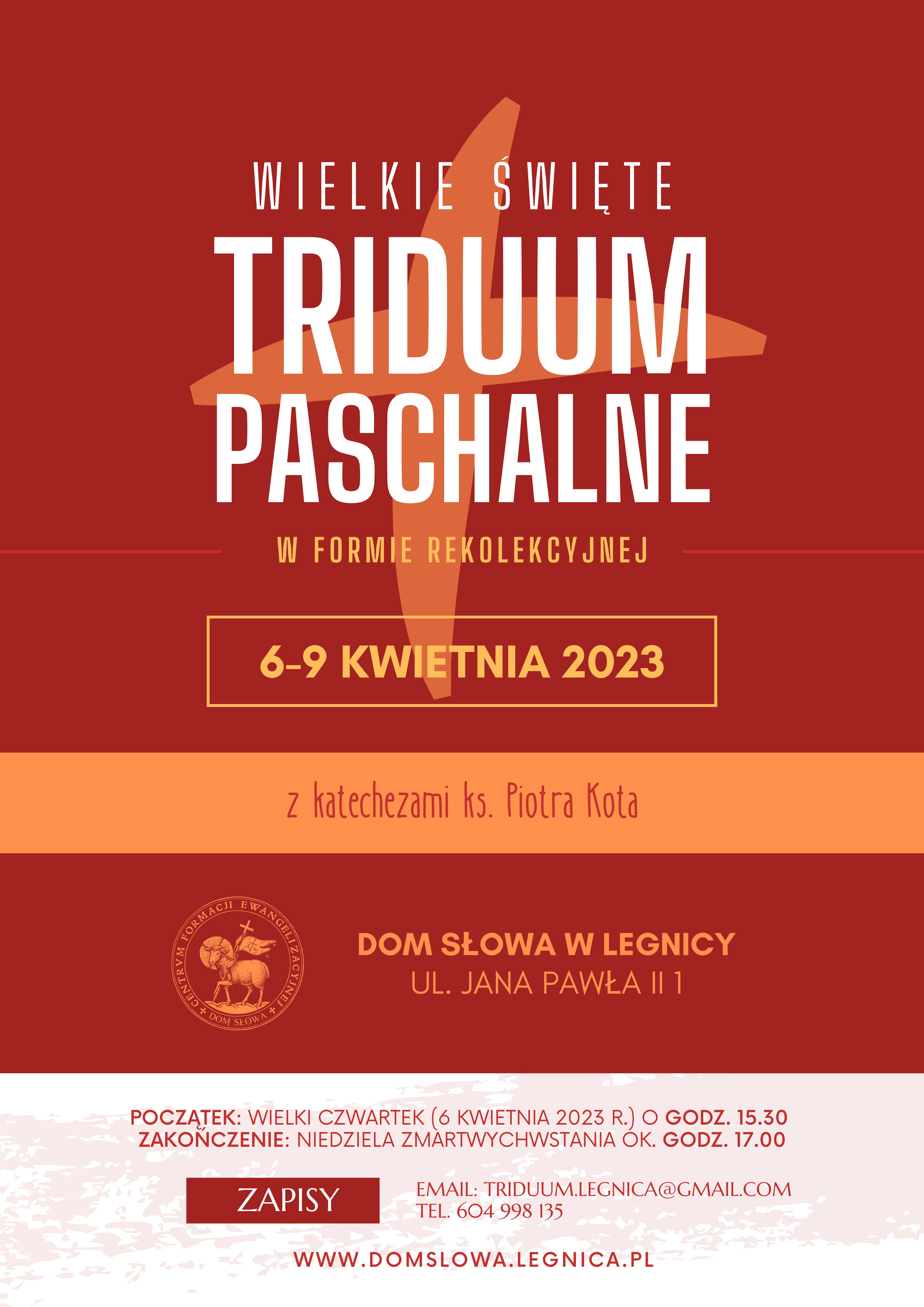 Rekolekcje Triduum Paschalnego 2023
