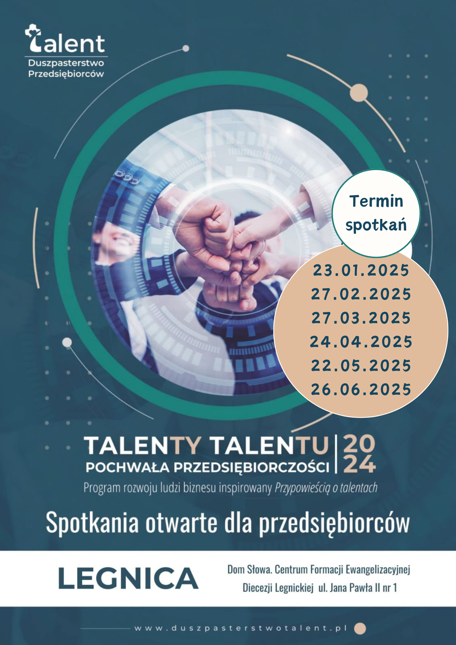 Duszpasterstwo Przedsiębiorców: Talent