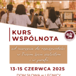 Zaproszenie na kurs w Domu Słowa