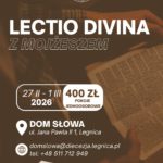 Lectio Divina z Mojżeszem