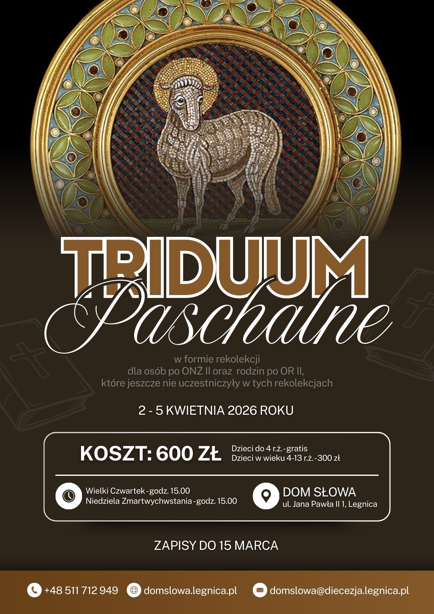 Triduum Paschalne w formie rekolekcji